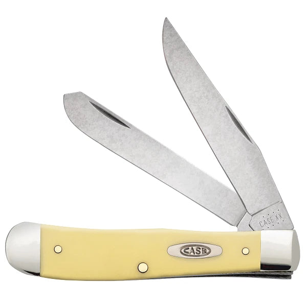 Load image into Gallery viewer, Case Smooth Yellow Synthetic CS Trapper (00161)
