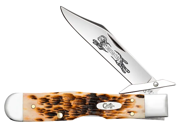 Load image into Gallery viewer, Case Amber Bone Cheetah® Cub (10812) - COMING SOON!
