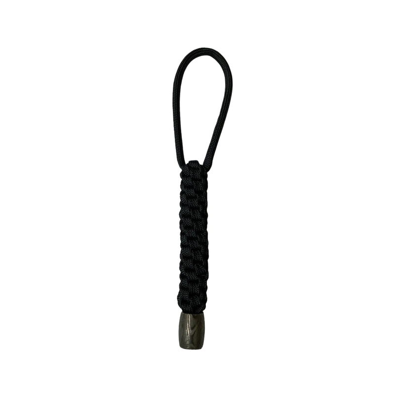 Load image into Gallery viewer, Anchor&#39;s Knot 550 Paracord Spiral Knot Lanyard with Barrel Damascus Bead (AKBB)
