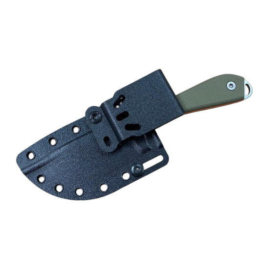 White River M1 Skinner, Green / Orange Textured G10 (WRM1-SKN-TGO)