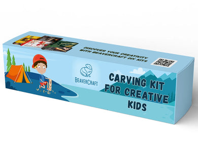 BeaverCraft Spruce Tree Carving Kit (DIY08)