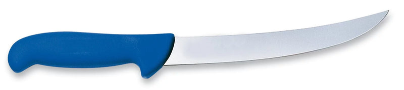 Load image into Gallery viewer, F. Dick 8 1/2&quot; Ergogrip Butcher Knife Curved Blue (8242521)
