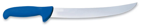 F. Dick 10" Ergogrip Butcher Knife Curved Blue (8242526)