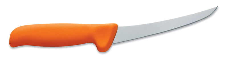 Cargue la imagen en el visor de la galería, F. Dick 6&quot; Mastergrip Boning Knife Curved Semi-Flexible Orange (8288215-53)
