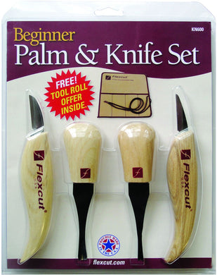 Flexcut Beginner Palm and Knife Set (KN600)