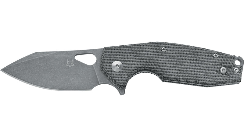 Cargue la imagen en el visor de la galería, Fox Yaru Linerlock Black Micarta (FX527LIMB)
