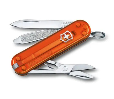 Swiss Army Classic SD Knife Transparent Fire Opal (0.6223.T82G)