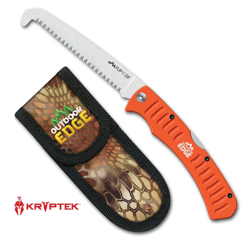 Load image into Gallery viewer, Outdoor Edge Flip-N-Zip Saw, Orange (FW-45)
