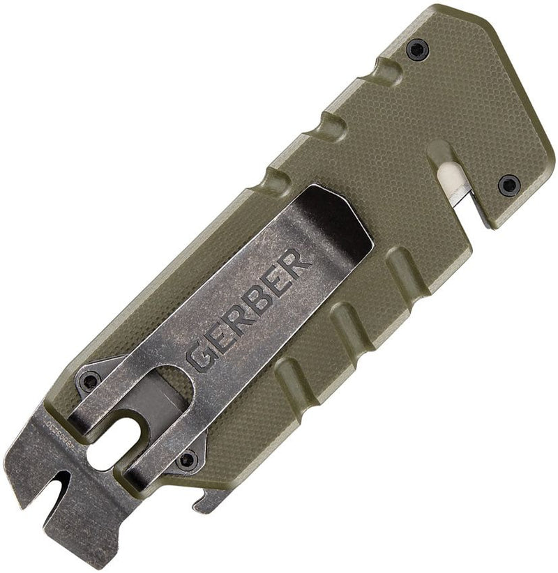 Cargue la imagen en el visor de la galería, Gerber Prybrid Utility Clip, OD Green G10 (1069377)
