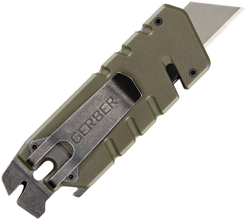 Cargue la imagen en el visor de la galería, Gerber Prybrid Utility Clip, OD Green G10 (1069377)
