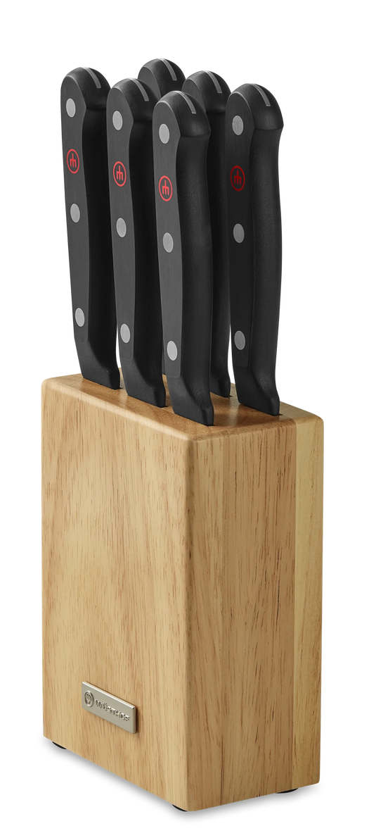 Wüsthof Gourmet 7-Piece Steak Knife Block Set (1065070701)