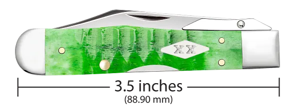 Cargue la imagen en el visor de la galería, Case Bright Green Bone Gator Jig Cheetah® Cub (11446) - COMING SOON!
