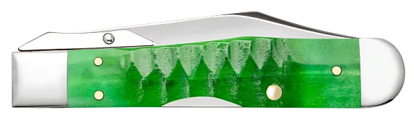 Cargue la imagen en el visor de la galería, Case Bright Green Bone Gator Jig Cheetah® Cub (11446) - COMING SOON!
