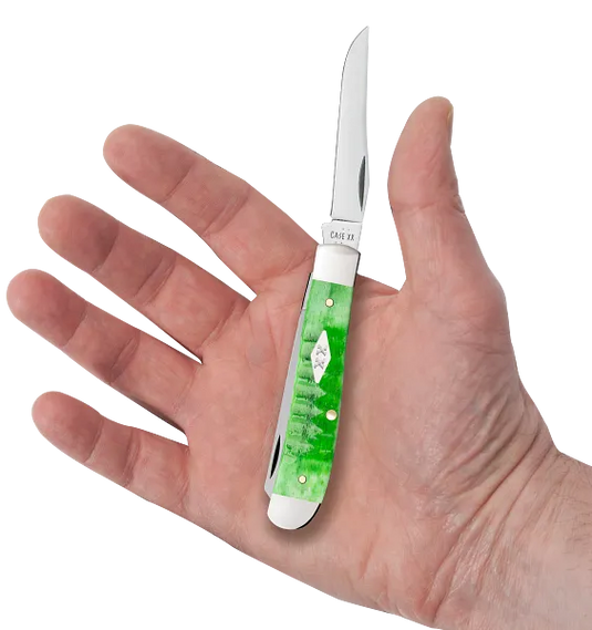 Case Gator Jig Bright Green Bone Mini Trapper (11441)