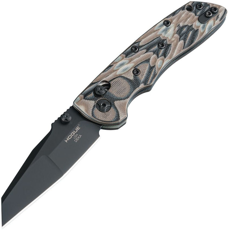 Load image into Gallery viewer, Hogue Deka ABLE Lock Black Wharncliffe G-Mascus Dark Earth G10 (HO24267)
