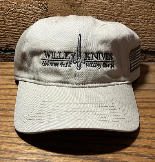 Willey Knives Cloth Cap, Khaki (HAT8)