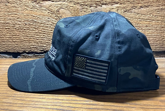 Willey Knives Cloth Cap, Tactical Multicam Black (HAT7)