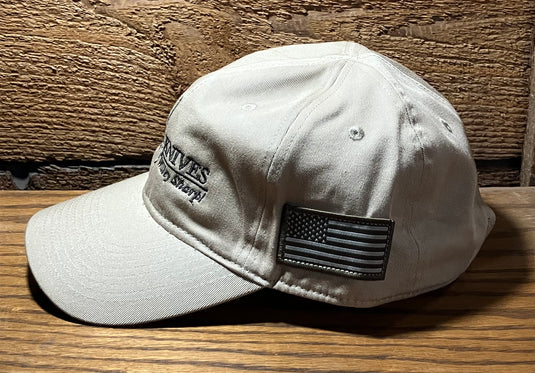 Willey Knives Cloth Cap, Khaki (HAT8)