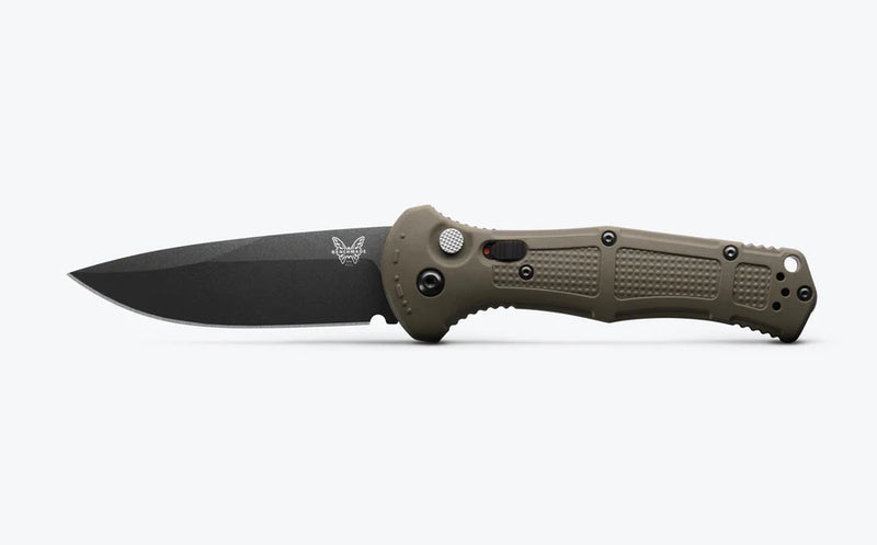 Load image into Gallery viewer, Benchmade Claymore Auto, Ranger Green Grivory®, D2 (9070BK-1) - COMING SOON!!
