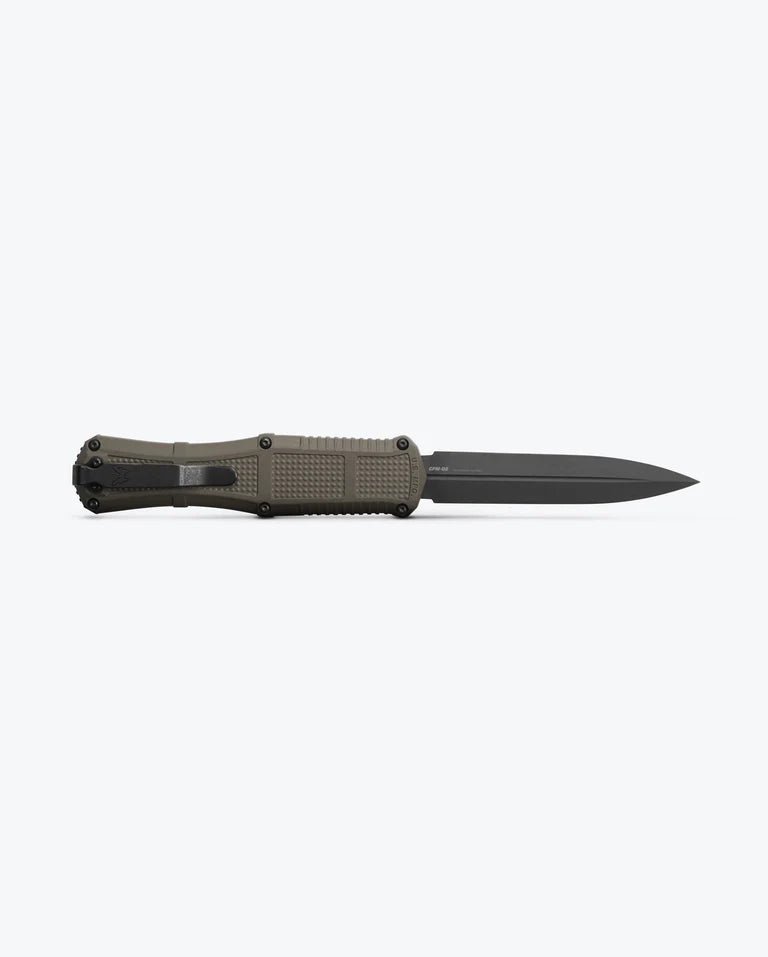 Load image into Gallery viewer, Benchmade Claymore OTF Auto, Ranger Green Grivory®, D2 (3370GY-1) - COMING SOON!!
