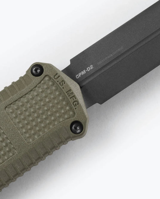 Benchmade Claymore OTF Auto, Ranger Green Grivory®, D2 (3370GY-1) - COMING SOON!!