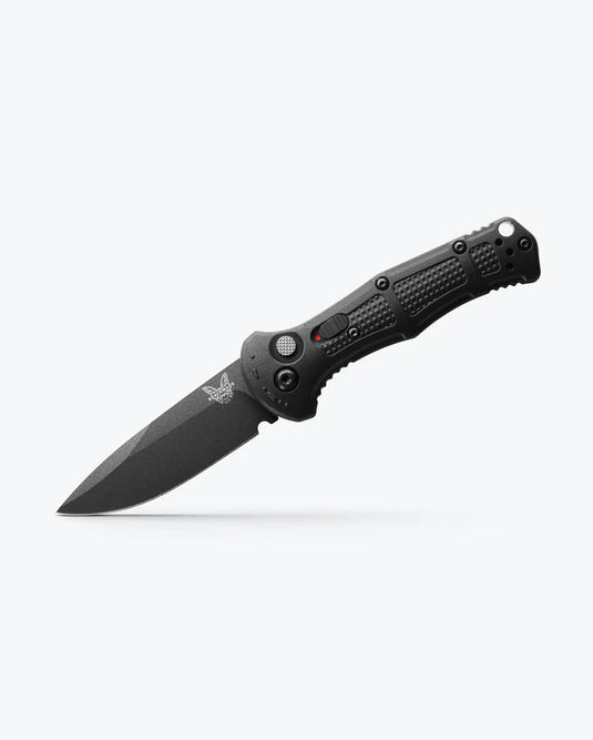 Benchmade Mini Claymore Auto, Black Grivory®, D2 (9570BK) - COMING SOON!!