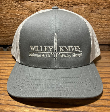 Willey Knives Low Profile Trucker Cap, Loden with Khaki Mesh (WKHAT18)