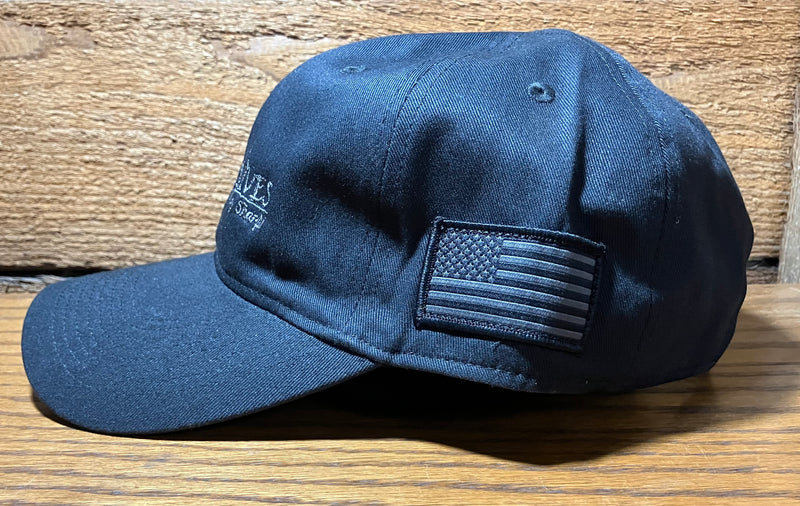 Cargue la imagen en el visor de la galería, Willey Knives Cloth Cap, Black (HAT19)
