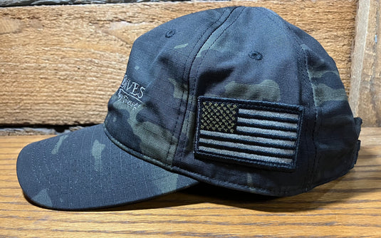 Willey Knives Cloth Cap, Tactical Multicam Black (HAT7)