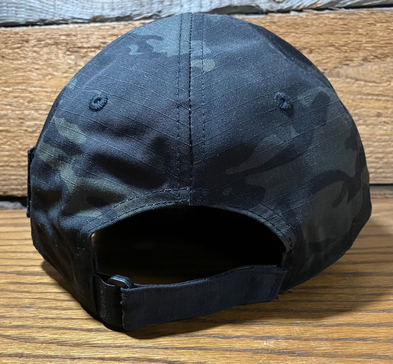 Cargue la imagen en el visor de la galería, Willey Knives Cloth Cap, Tactical Multicam Black (HAT7)
