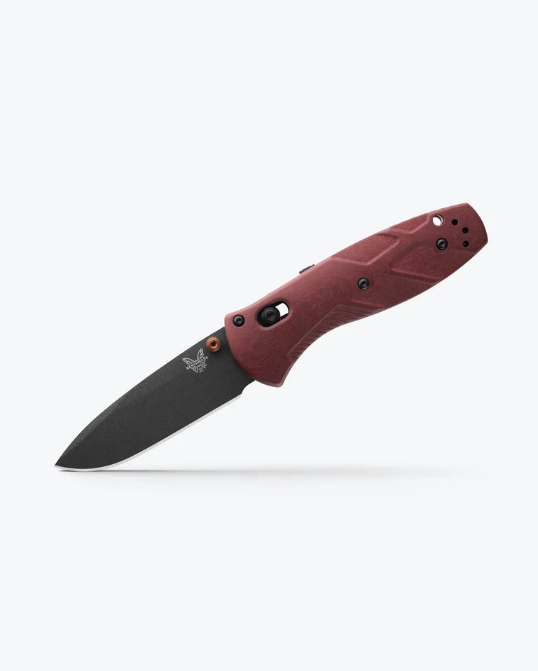 Cargue la imagen en el visor de la galería, Benchmade Mini Barrage® AXIS® Assist Redstone Richlite (585BK-04)
