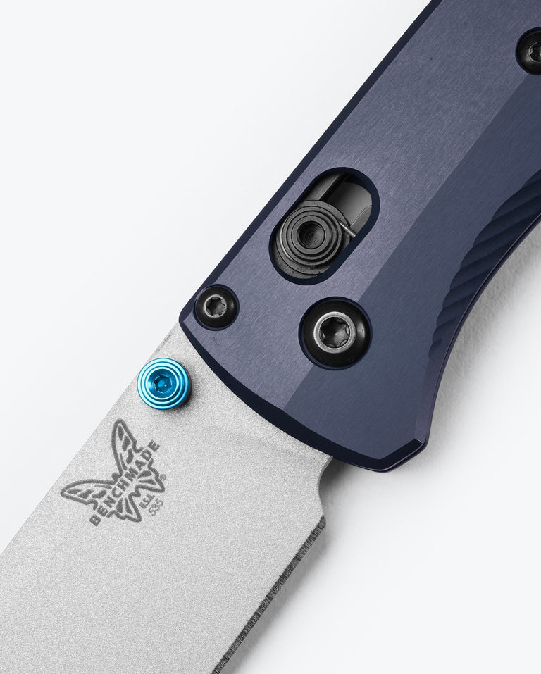 Load image into Gallery viewer, Benchmade Bugout® AXIS® Lock Crater Blue Anodized Aluminum (535SL-13) - COMING IN APRIL!!
