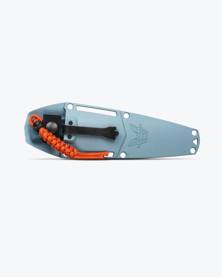 Load image into Gallery viewer, Benchmade Intersect™ MagnaCut Depth Blue Santoprene®, Partially Serrated (18050S) - COMING IN MAY!!
