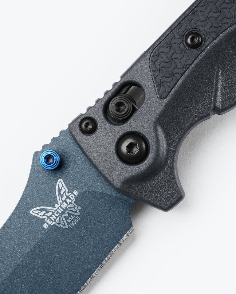 Load image into Gallery viewer, Benchmade Mini Adira™ AXIS® Lock MagnaCut Tempest Gray Grivory® (18065BT-01) - COMING IN MAY!!
