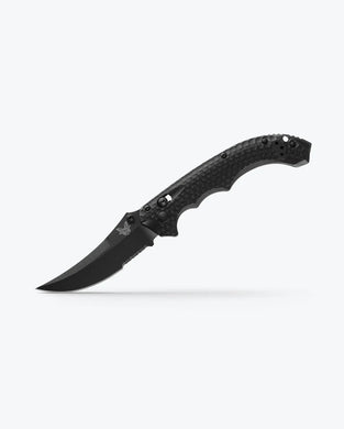 Benchmade Mini Bedlam™ AXIS® Lock Black G10 Partial Serration (865SBK) - COMING IN MARCH!!