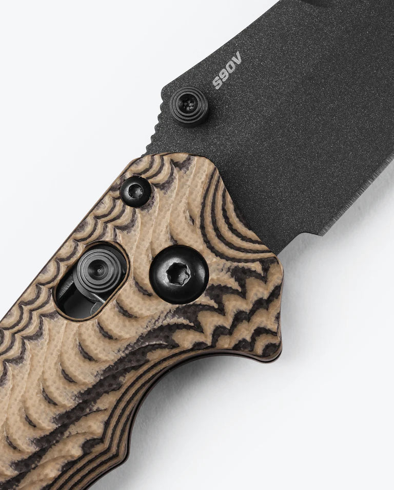 Load image into Gallery viewer, Benchmade Mini Bedlam™ AXIS® Lock Coyote/Black/OD Layered G10 (865BK-01) - COMING IN MARCH!!
