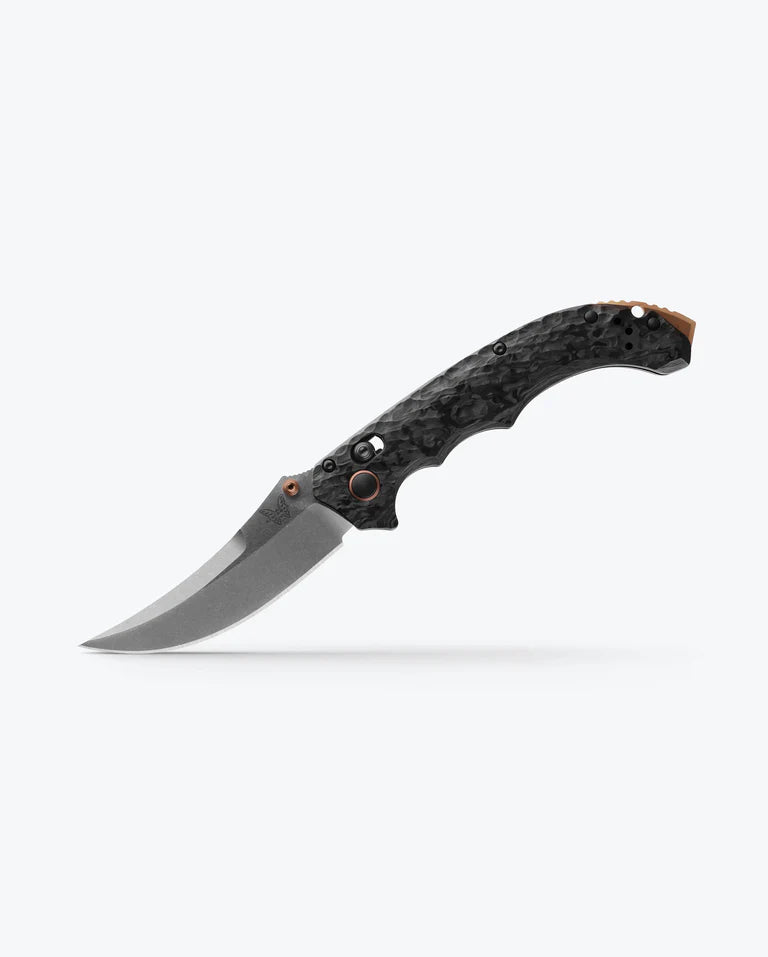 Load image into Gallery viewer, Benchmade Mini Bedlam™ AXIS® Lock Marbled Carbon Fiber (865-02) - COMING IN MARCH!!
