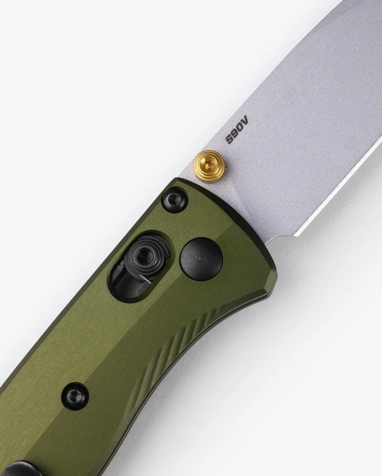 Load image into Gallery viewer, Benchmade Mini Bugout® AXIS® Lock Woodland Green Anodized Aluminum (533SL-10) - COMING IN APRIL!!
