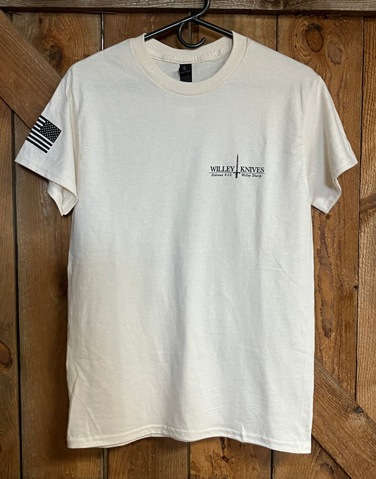 Willey Knives 2026 Fall Festival Short Sleeve T-Shirt, Natural