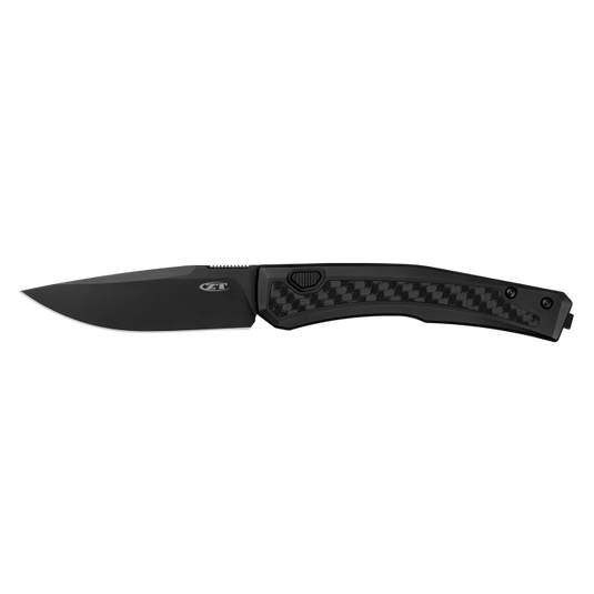 Zero Tolerance 0556BLK Auto Black Titanium Carbon Fiber Inlay, MagnaCut - COMING SOON!