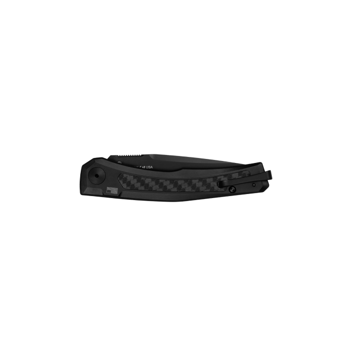 Cargue la imagen en el visor de la galería, Zero Tolerance 0556BLK Auto Black Titanium Carbon Fiber Inlay, MagnaCut
