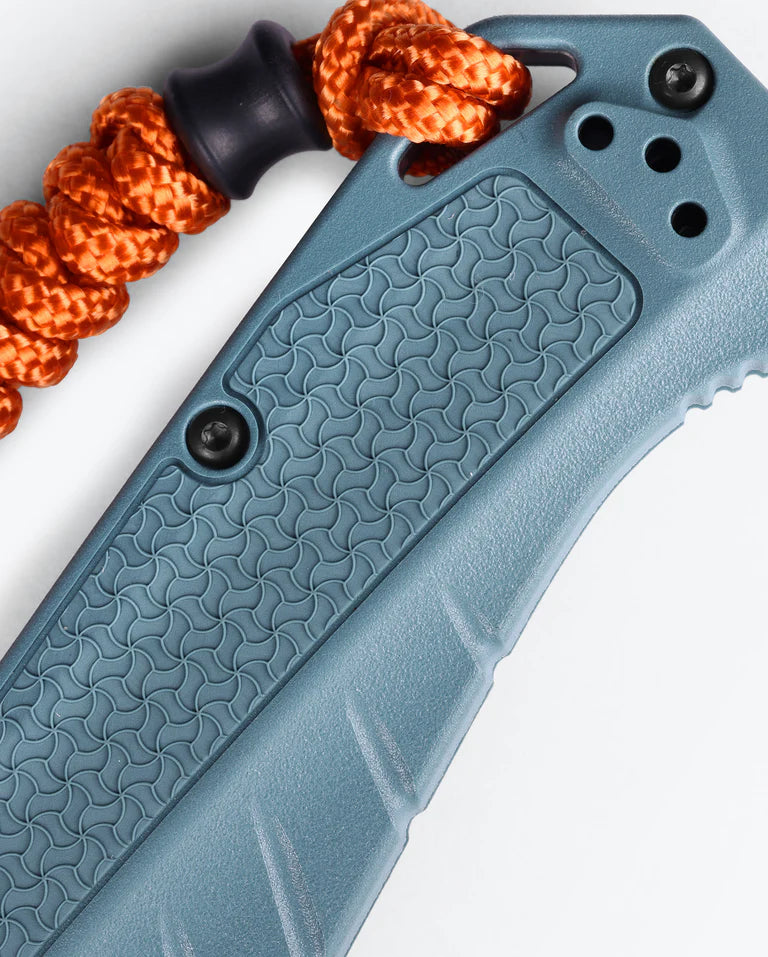 Load image into Gallery viewer, Benchmade Adira™ AXIS® Lock MagnaCut Depth Blue Grivory®, Partially Serrated (18060S) - COMING IN MAY!!
