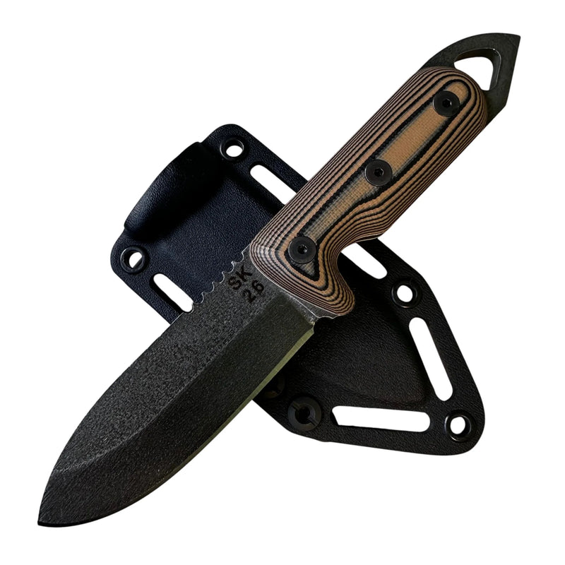 Load image into Gallery viewer, Shed Knives 2026 Journey, Coyote Tan &amp; Black G-10 (SK26JOCT)

