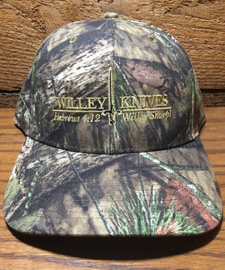 Willey Knives Snapback Hat, Cloth, Mossy Oak® Break-Up (WKHAT5)