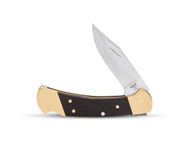 Load image into Gallery viewer, Buck® 112 Slim Heritage Elite, Brass, MagnaCut (0112BRS19)
