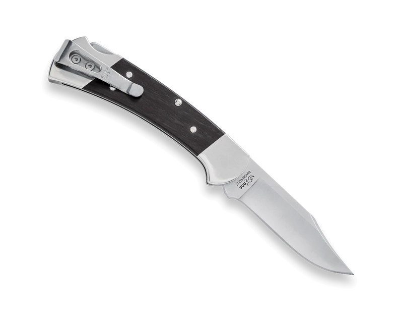 Load image into Gallery viewer, Buck® 112 Slim Heritage Elite, Nickel Silver, MagnaCut (0112BRS20)
