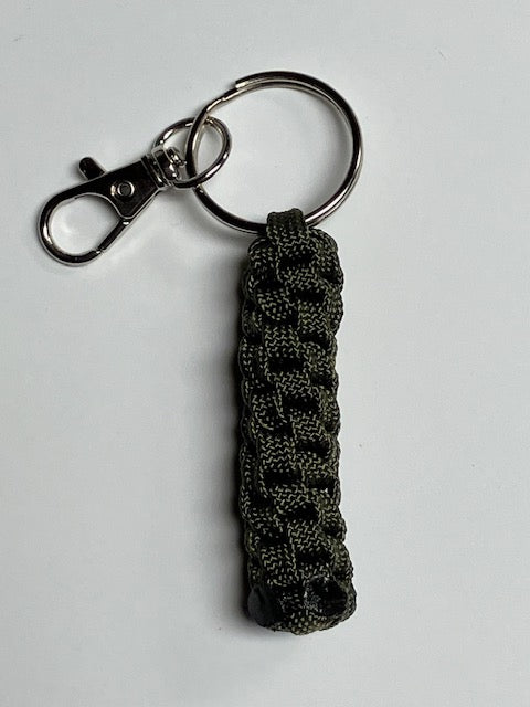 Cargue la imagen en el visor de la galería, Anchor&#39;s Knot 550 Paracord Spiral Knot Key Ring
