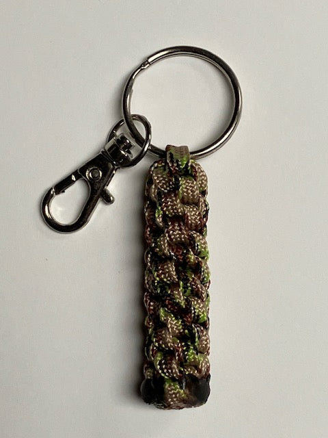 Cargue la imagen en el visor de la galería, Anchor&#39;s Knot 550 Paracord Spiral Knot Key Ring
