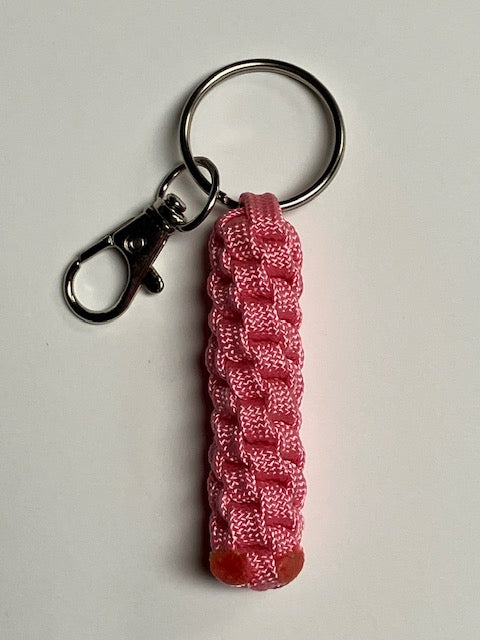 Knotted Rope Key Rings Anchor's Knot 550 Paracord Spiral Knot Key Ring – Willey Knives