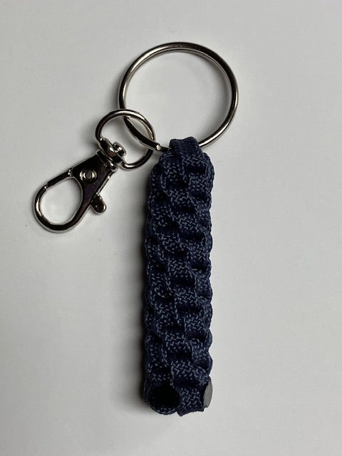 Knotted Rope Key Rings Anchor's Knot 550 Paracord Spiral Knot Key Ring – Willey Knives